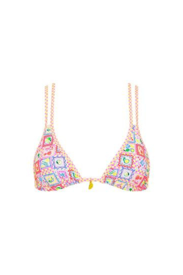 Mango Moon - Twin Strap Bralette Bikini Top