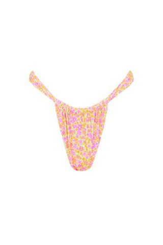 Venetian Dream - Ruched Thong Bikini Bottom