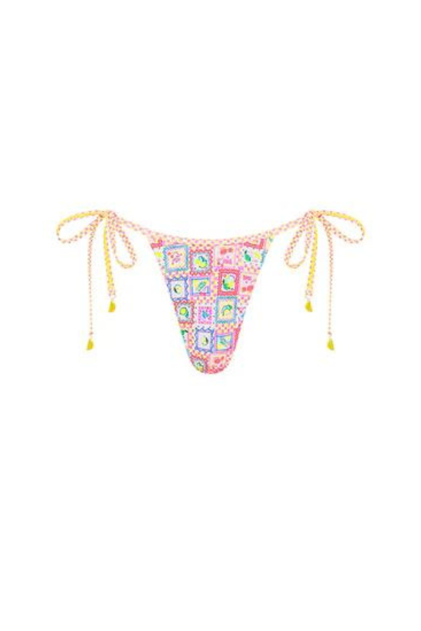 Mango Moon - Micro Thong Tie Side Bikini Bottom