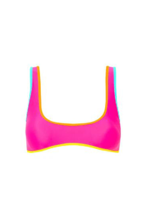 Fiesta - Bind Slime Scoop Bikini Top