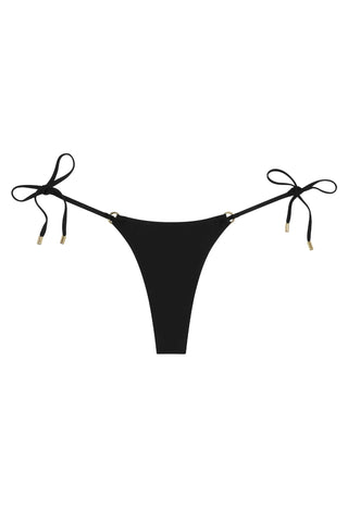 Venice - Thong Bikini Bottom Black