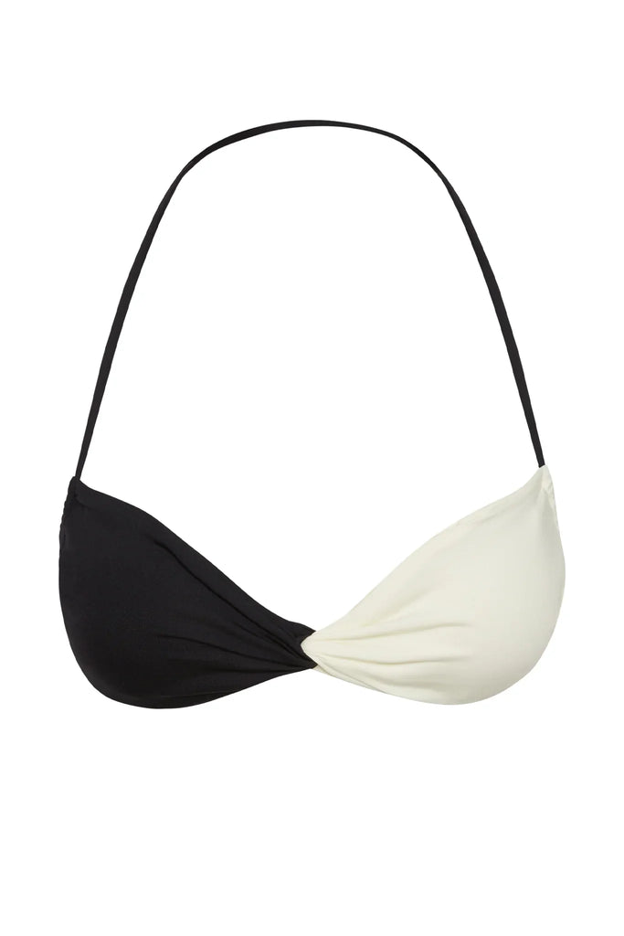 Ibiza - Bikini Top Black/Ivory